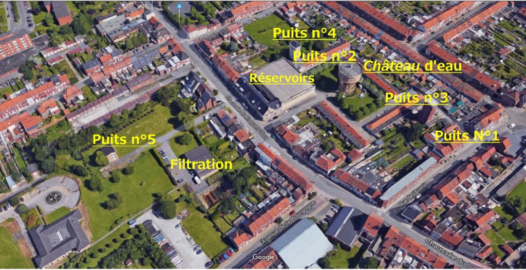 Implantation des installations sur le site du Risquons-Tout